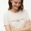 T-shirt avec logo Tommy brodé T-shirt avec logo Tommy brodé