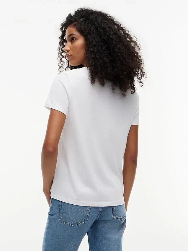 T-shirt avec logo Tommy brodé T-shirt avec logo Tommy brodé