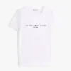 T-shirt avec logo Tommy brodé T-shirt avec logo Tommy brodé