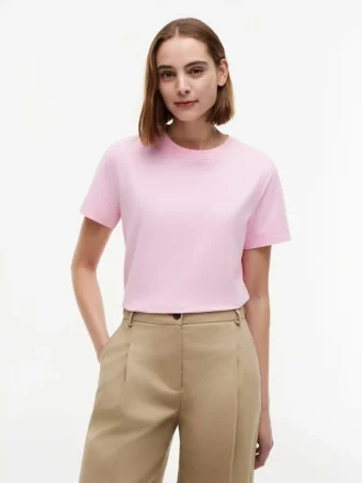 T-shirt avec monogramme brodé