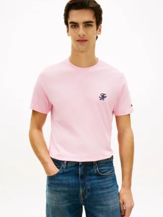 T-shirt avec monogramme brodé