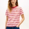 T-shirt avec monogramme brodé T-shirt avec monogramme brodé