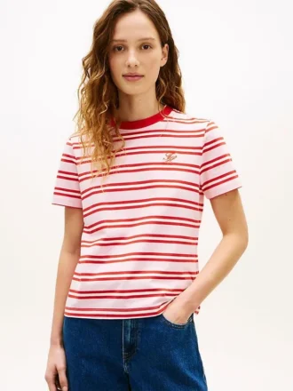 T-shirt avec monogramme brodé
