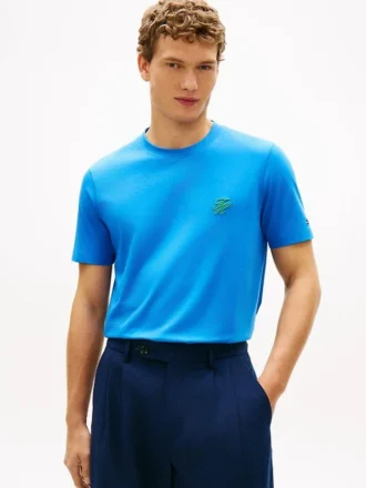 T-shirt avec monogramme brodé