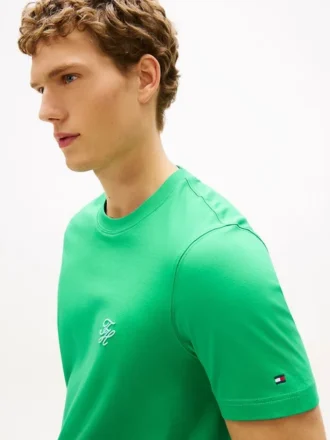 T-shirt avec monogramme brodé