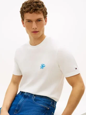 T-shirt avec monogramme brodé