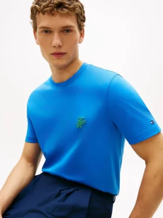 T-shirt avec monogramme brodé