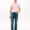 T-shirt avec monogramme brodé T-shirt avec monogramme brodé