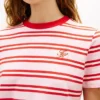 T-shirt avec monogramme brodé T-shirt avec monogramme brodé