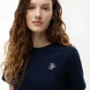 T-shirt avec monogramme brodé T-shirt avec monogramme brodé