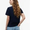 T-shirt avec monogramme brodé T-shirt avec monogramme brodé