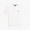 T-shirt avec monogramme brodé T-shirt avec monogramme brodé