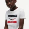 T-shirt à chevrons Tommy x Cadillac F1® Team pour enfants T-shirt à chevrons Tommy x Cadillac F1® Team pour enfants