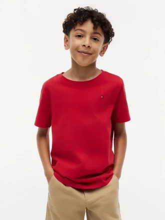 T-shirt à col rond pour tous les jours pour enfants
