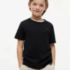 T-shirt à col rond pour tous les jours pour enfants