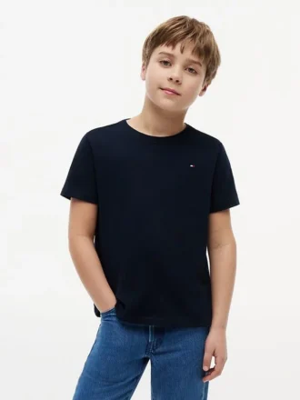 T-shirt à col rond pour tous les jours pour enfants