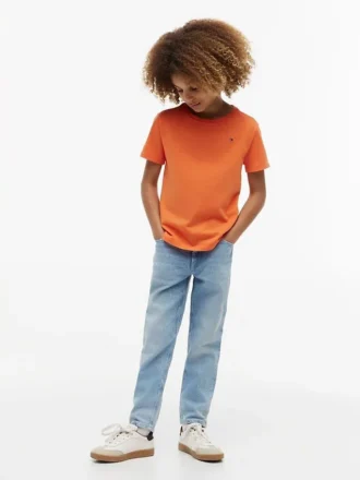 T-shirt à col rond pour tous les jours pour enfants