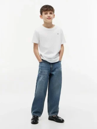 T-shirt à col rond pour tous les jours pour enfants