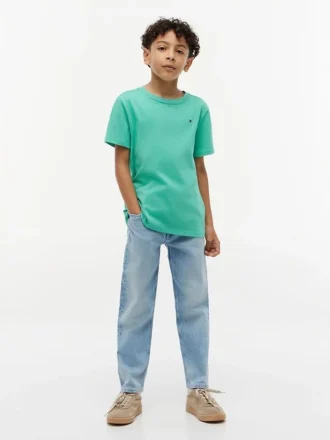 T-shirt à col rond pour tous les jours pour enfants