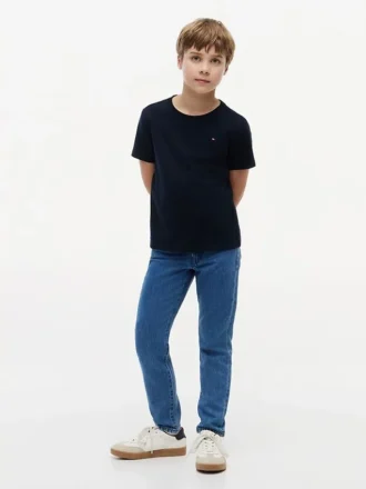 T-shirt à col rond pour tous les jours pour enfants