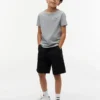 T-shirt à col rond pour tous les jours pour enfants