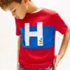 T-shirt color block pour enfant avec logo nautique H T-shirt color block pour enfant avec logo nautique H