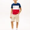 T-shirt coloré à logo multibannières pour enfant T-shirt coloré à logo multibannières pour enfant