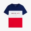 T-shirt coloré à logo multibannières pour enfant T-shirt coloré à logo multibannières pour enfant