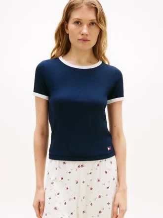 T-shirt de nuit à rayures