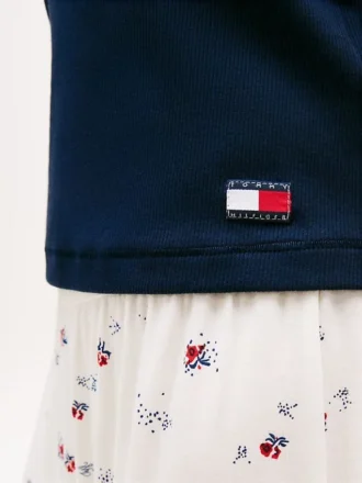 T-shirt de nuit à rayures