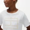 T-shirt à drapeau floral pour enfants T-shirt à drapeau floral pour enfants