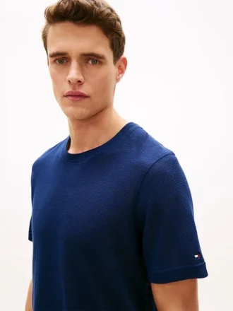 T-shirt en coton et lin New York Label