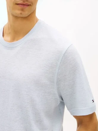 T-shirt en coton et lin New York Label