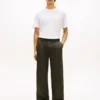 T-shirt en coton et lin New York Label T-shirt en coton et lin New York Label