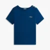 T-shirt en coton interlock à boutons dorés T-shirt en coton interlock à boutons dorés