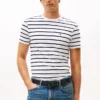 T-shirt en coton stretch à rayures extra-slim T-shirt en coton stretch à rayures extra-slim