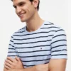 T-shirt en coton stretch à rayures extra-slim T-shirt en coton stretch à rayures extra-slim