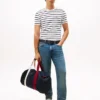 T-shirt en coton stretch à rayures extra-slim T-shirt en coton stretch à rayures extra-slim
