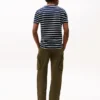 T-shirt en coton stretch à rayures extra-slim T-shirt en coton stretch à rayures extra-slim
