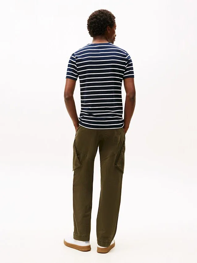 T-shirt en coton stretch à rayures extra-slim T-shirt en coton stretch à rayures extra-slim