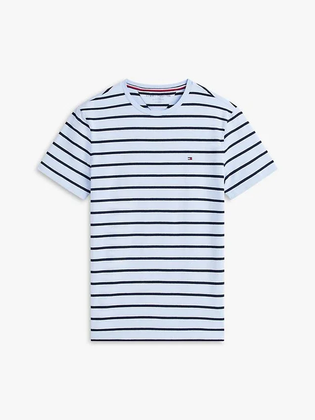 T-shirt en coton stretch à rayures extra-slim T-shirt en coton stretch à rayures extra-slim