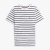 T-shirt en coton stretch à rayures extra-slim T-shirt en coton stretch à rayures extra-slim
