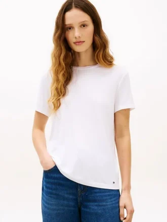 T-shirt en jersey léger à coupe classique