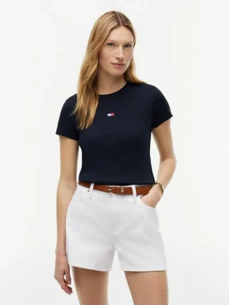 T-shirt Favorite avec mini logo drapeau