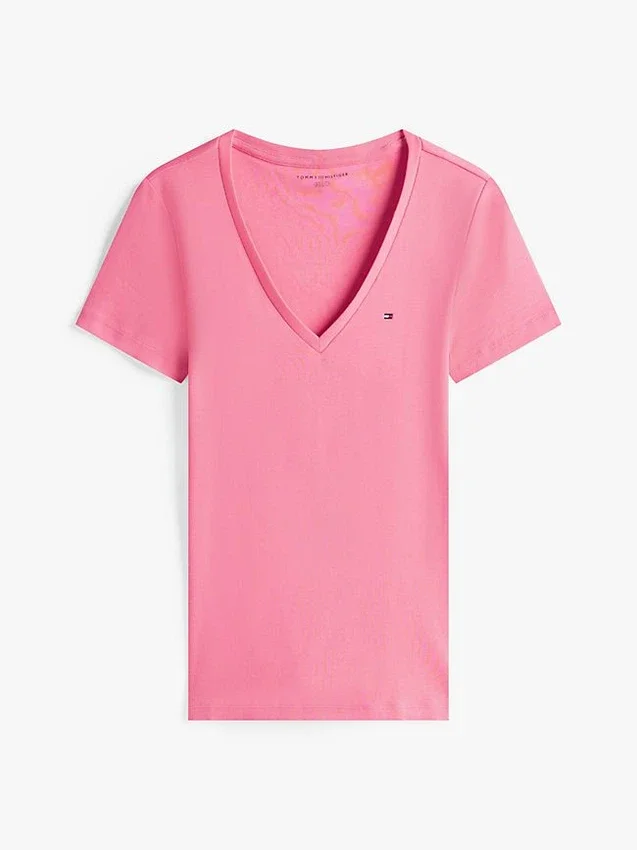 T-shirt Favorite à col en V T-shirt Favorite à col en V