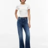 T-shirt froncé ajusté Tommy Jeans T-shirt froncé ajusté Tommy Jeans