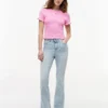 T-shirt froncé ajusté Tommy Jeans T-shirt froncé ajusté Tommy Jeans