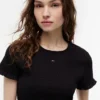 T-shirt froncé ajusté Tommy Jeans T-shirt froncé ajusté Tommy Jeans