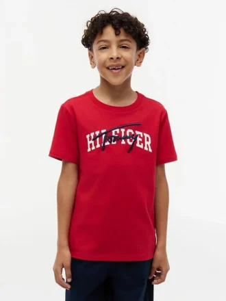 T-shirt graphique Hilfiger pour enfant