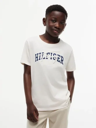 T-shirt graphique Hilfiger pour enfant